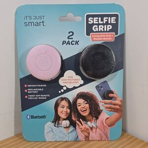 Selfie Grip 2-Pack - Pink and Black